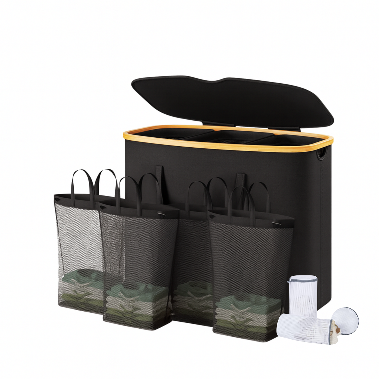 SolVva SortEasy 3 Wasmand met 3 vakken